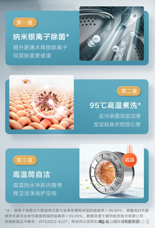 小天鹅壁挂洗衣机除菌护衣新选择！龙八国际娱乐网站宝宝衣物救星！(图2)