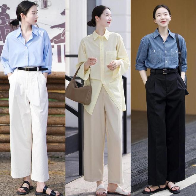 4件衣服”搭配阔腿裤、半身裙时髦高级龙8游戏进入春天建议40+女生买这“(图8)